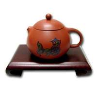 Changing Color Horse Ride Clay Tea Pot
