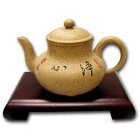 Peaceful Clay Tea Pot