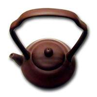 Special Designed Handle Clay Tea Pot